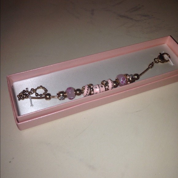 Pink Pandora Inspired Charm Bracelet‼️💗😍