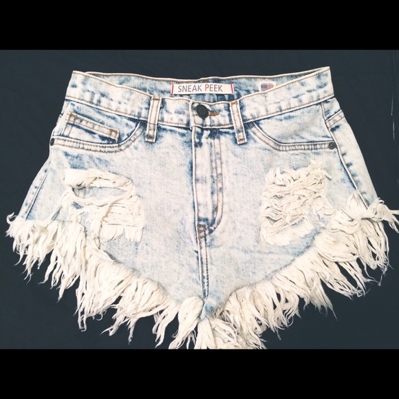 Brand New Sneak Peak high waisted shorts