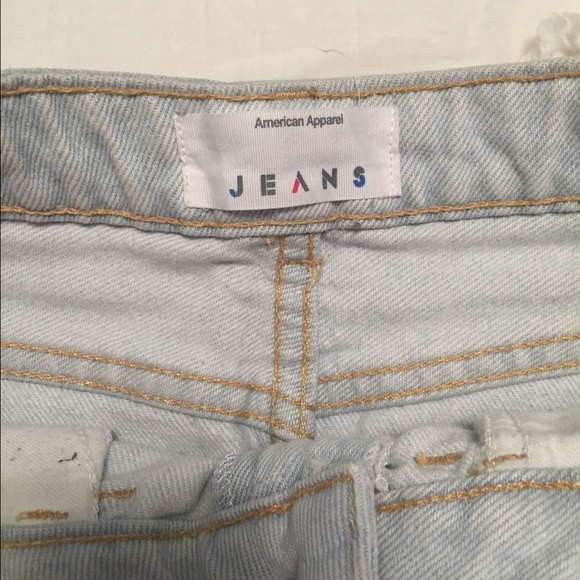 American apparel high waist denim skirt. Size S - Picture 4 of 4