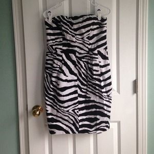 BUNDLED - Express strapless dress