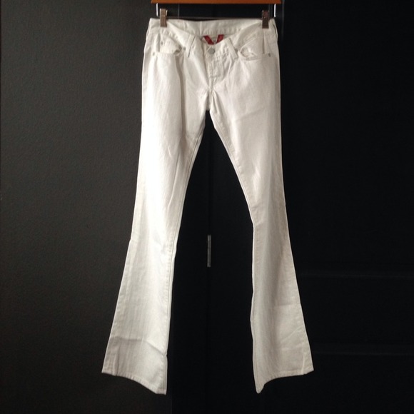 White jeans