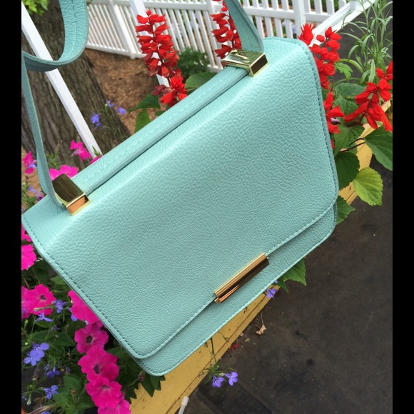 New Aqua Crossbody Purse