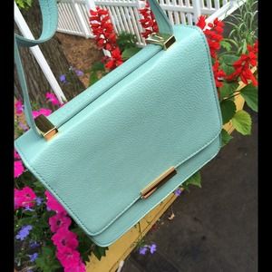 New Aqua Crossbody Purse