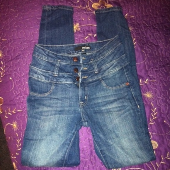 High Waist Skinny Jeans