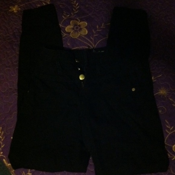 Black High Waist Skinny Jeans