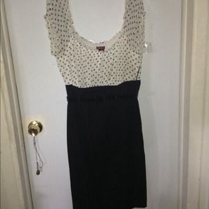 Professional polka dot dress