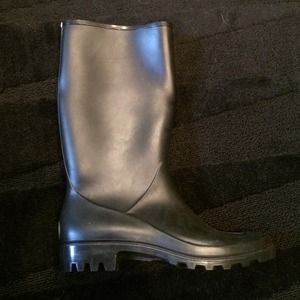 Dav rain boots in black