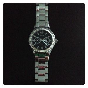 Silver men's Guess watch ⌛️💎