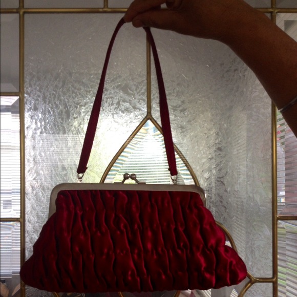 Beautiful  satin Claire's  clutch/Crossbody