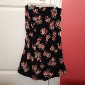 Jumpsuit/Tube/Black/Pink/Green