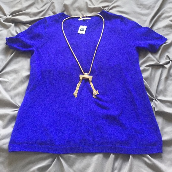 Gap short sleeve sweater