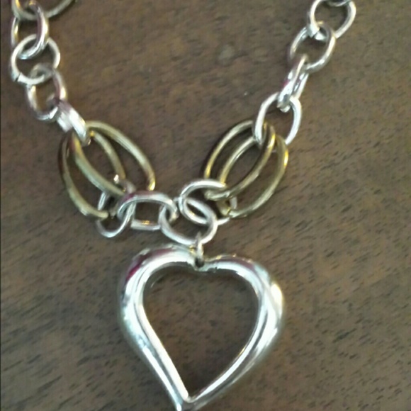 Silver and bronze bracalet