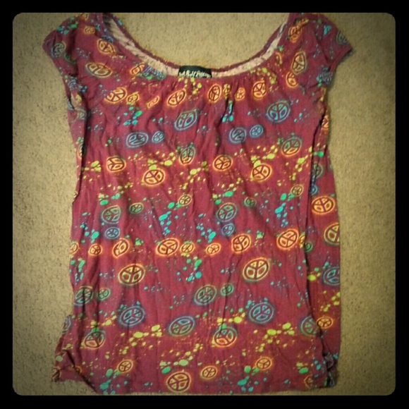 Cute peace sign shirt