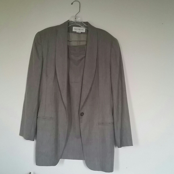 Two piece skirt suit