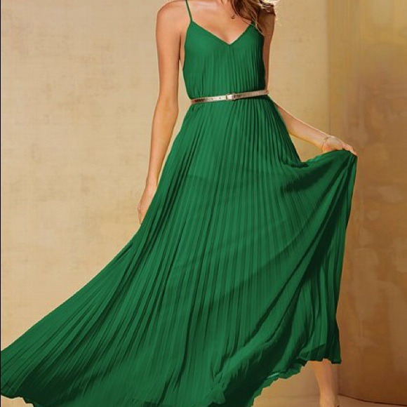 Green Maxi Dress