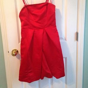 Express red cocktail dress