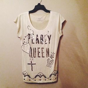 All Saints Embellished Tee