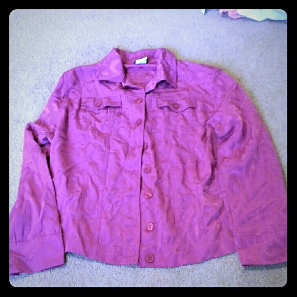 Cute purplejacket
