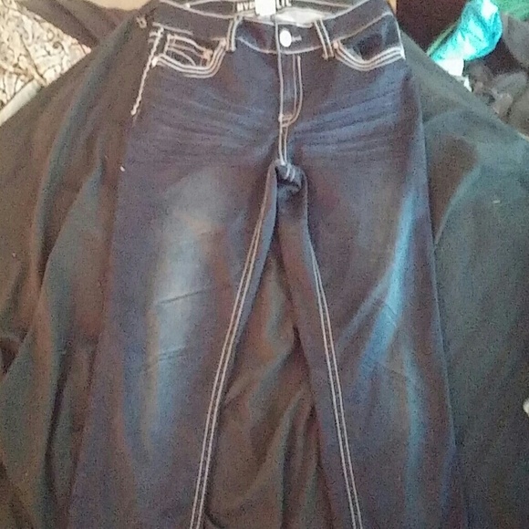 Hydraulic skinny jeans