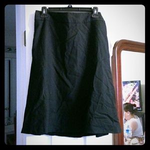 Black skirt