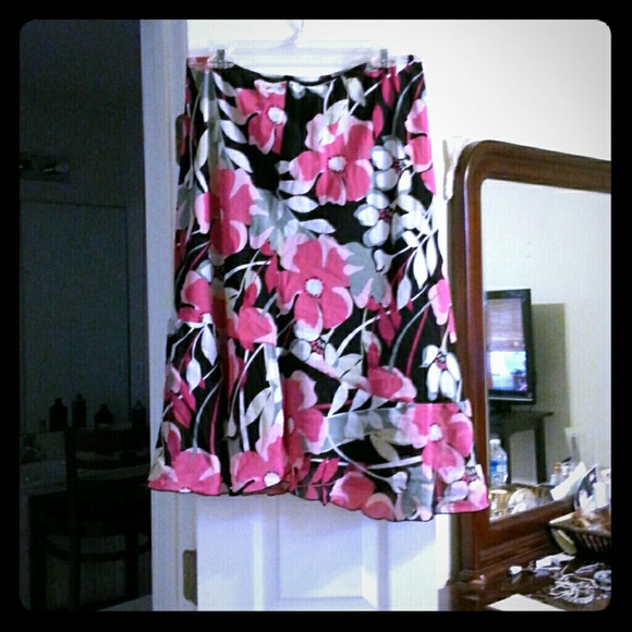 Floral skirt
