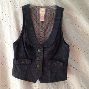 Denim vest