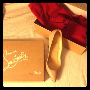Christian Louboutin Pigalle 120 Patent Calf 37