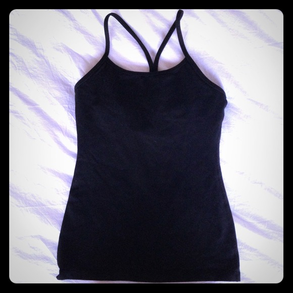 Black power Y Lululemon tank