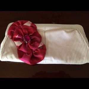 OLD NAVY CLUTCH Preppy Stripe REDUCED