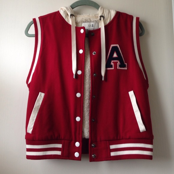 Forever 21 Varsity Vest