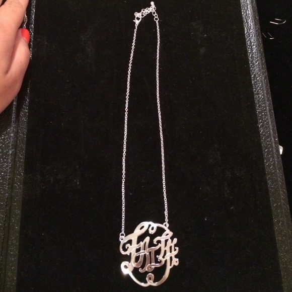 Script Monogram "FAITH" Necklace - Picture 2 of 2