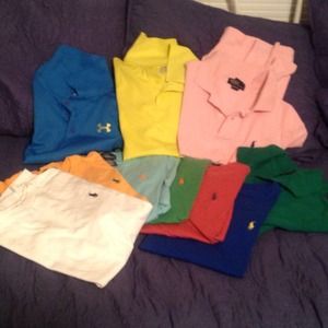Bundle: Polo & Under Armour shirts