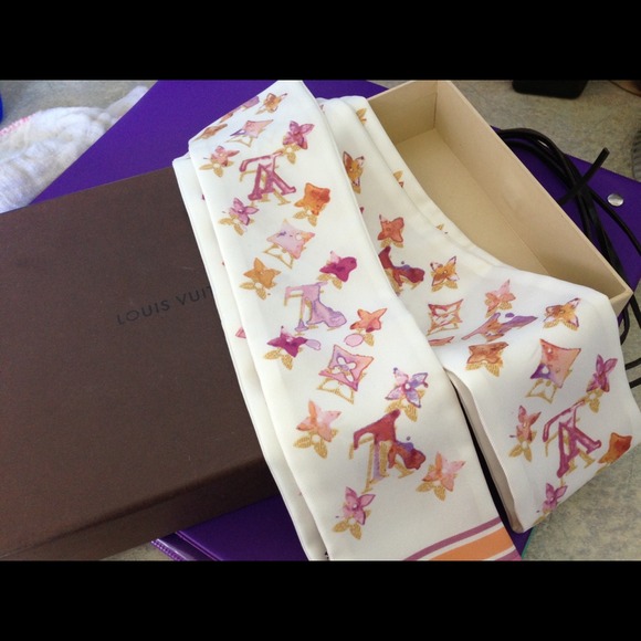 Louis Vuitton Water color scarf bandeau