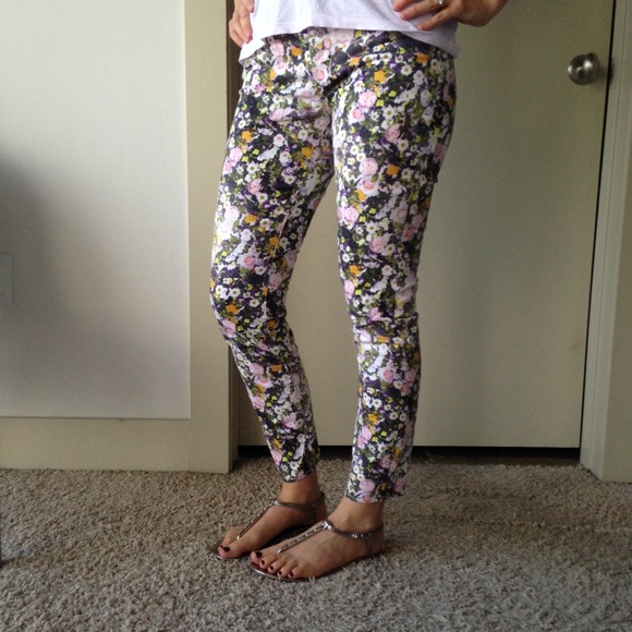 Madewell floral denim