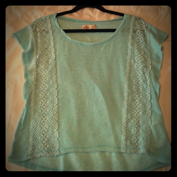 Lace Hollister top💕