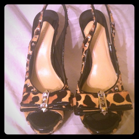 Cheetah sling backs
