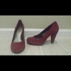 Burgundy Pumps