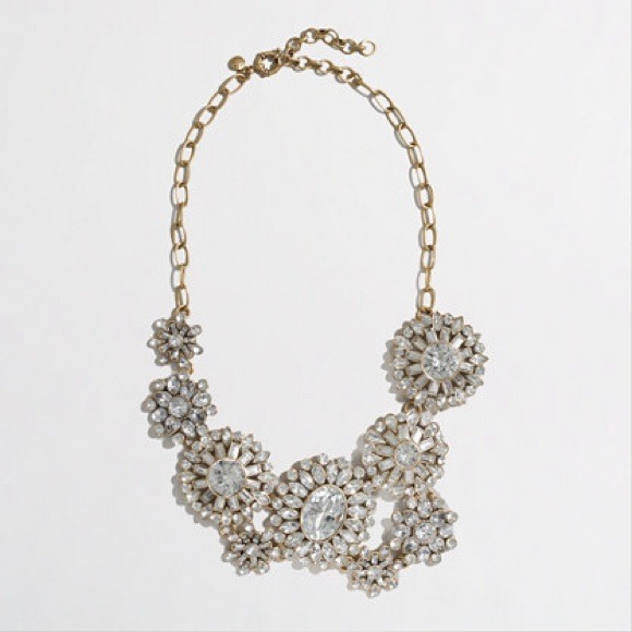 J. Crew Jewelry - NWT J Crew Crystal Sunburst Necklace