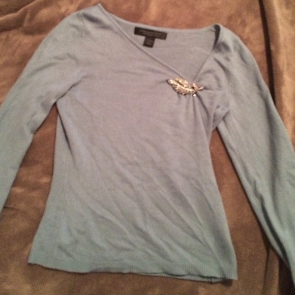 Express Sweaters - Express Design Studio blue sweater - final