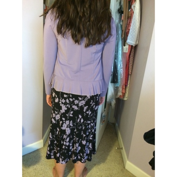 Casual Corner- Blouse, Skirt, Cardigan Package - Picture 2 of 2