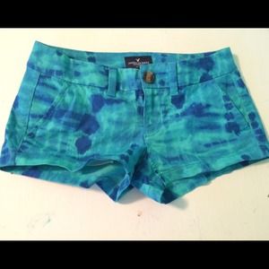 American Eagle Tie Dye Chino Shorts