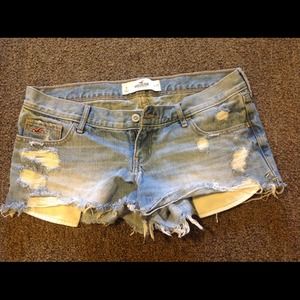 Hollister ripped shorts