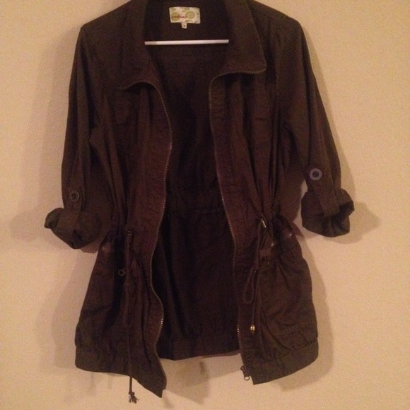 Army green jacket