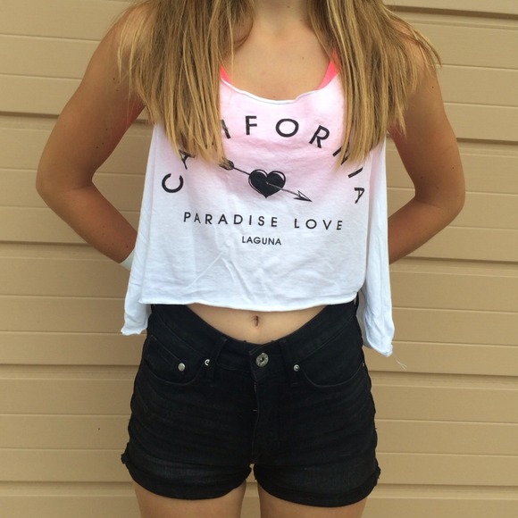 Paradise Love, Laguna cropped tank by Pac Sun.