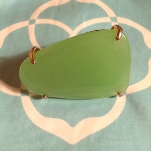 Kendra Scott Chalcedony Gold Ring 6
