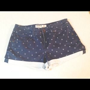 Flower Printed Shorts