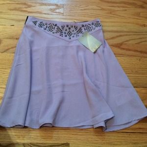 purple urban outfitters skirt