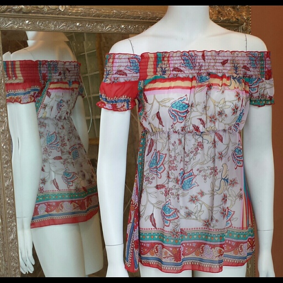 Girl Talk Sheer Top