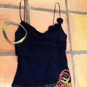 🚫SOLD🚫SLINKY BLACK ZARA TANK
