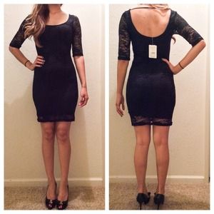 ❌SOLD❌ COTTON ON Black Lace Dress 👗